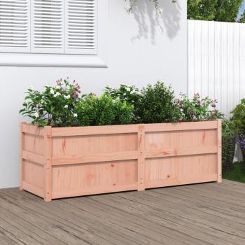 Douglas Wood Garden Planter 59.1x19.7x19.7 Solid Construction