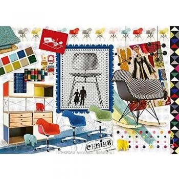 Eames Design Spectrum 1000-Piece Puzzle by Ravensburger