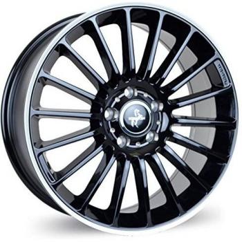 Llantas KESKIN KT15 Speed 8.0Jx18 5x112 ET30 con Bisel Pulido Negro