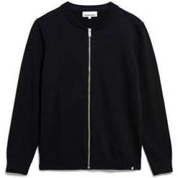Chaqueta de punto con cuello alto modelo 'AARTYOM', tamaño L - hombre - negra - L