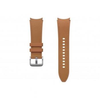 Correa Samsung Galaxy Watch 6 de cuero vegano marrón (S/M)