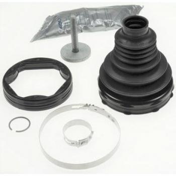 Fuelle de junta homocinética SPIDAN 36348, kit completo para eje de transmisión, fabricado con material resistente a la abrasión y temperaturas extremas, incluye abrazaderas y es compatible con múltiples modelos de vehículos