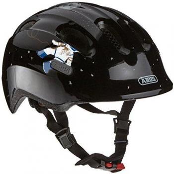 ABUS Smiley 2.0 Kids Helmet - Bike Helmet - for Girls and Boys - Black, Size M