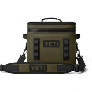 Bolsa Frigorífica YETI Hopper Flip 12 - Capacidad 11L, Color Verde Oliva