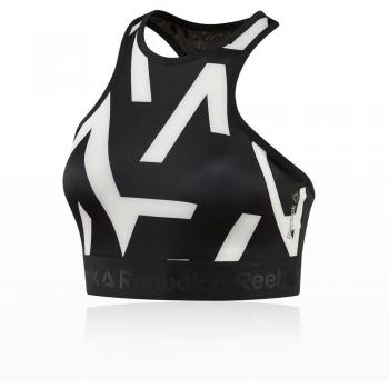 Reebok BQ8212 Camiseta, Mujer, Negro, L