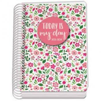 Agenda Escolar 2023/2024 Nexus Bloom A6 Día Página DOHE 51530
