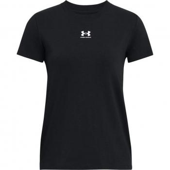 Under Armour Women's Essential Core Short Sleeve Fitness T-shirt - Black