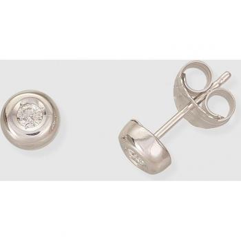 Pendientes de oro con brillantes incrustados, elegancia y estilo.