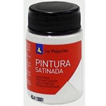 La Pajarita 112122 Pintura para Decoración y DIY, Satinada, 1, Gris Plata