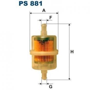 Filtron PS881 Inyección de Combustible