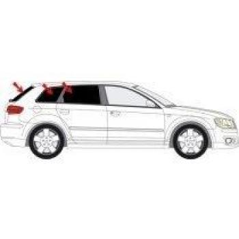 Auto sol protección Audi A3 8 PA Sportback 04 - 12 art. 27026 - 5