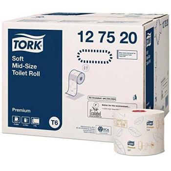 TORK SOFT MID SIZE TOILET ROLL 127520