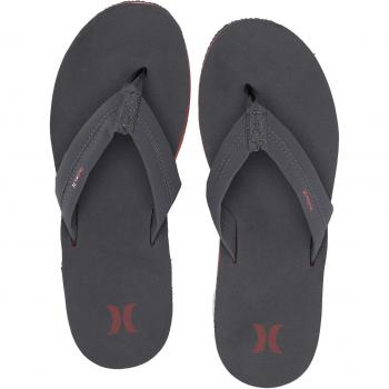 HurleyBQ3188 - Nike Lunarlon Lunar Chanclas Hombre, Gris