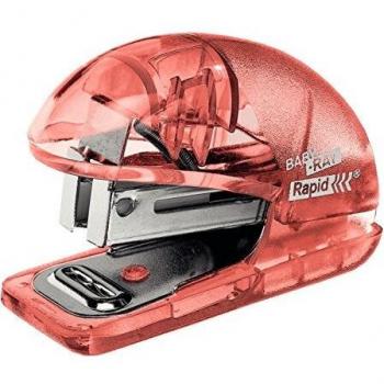 Rapid 5001325 - Mini Grapadora Escolar Modelo F4 Color Albaricoque