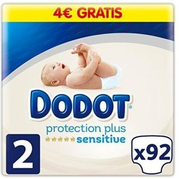 Dodot Sensitive Pañales, Blanco, Talla 2