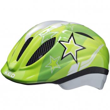 KED Meggy - Casco de Bicicleta Niños - Verde Contorno de la Cabeza S/M | 49-55cm 2019