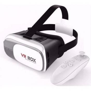Gafas de Realidad Virtual 3D 360 con Mando Bluetooth y Ajuste Confortable
