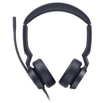 Auriculares Alámbricos Yealink UH44 Dual Teams USB-C/A con Cancelación de Ruido para Oficina/Centro de Llamadas