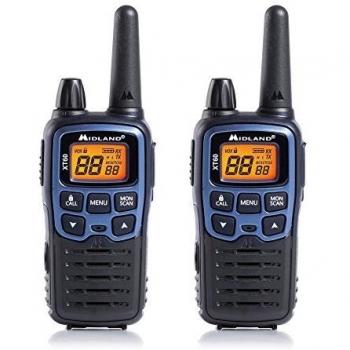 Midland XT60 24channels 446.00625-446.0937MHz Black,Blue Two-Way Radio - Two-Way Radios