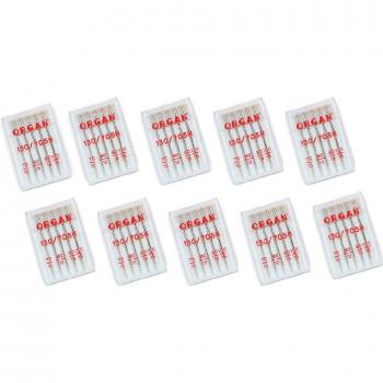 Agujas para máquinas de coser Alfa, 50 unidades