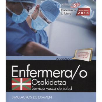 Enfermera/o. Servicio vasco de salud-Osakidetza. Simulacros de examen