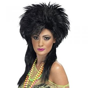 Smiffy's Smiffys Groovy Chick peluca Color negro 42169
