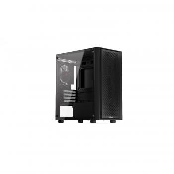 Caja Semitorre ATX Krux KRXD002 Negro - Tipo: Semitorre ATX, Color: Negro, Diseño: Ventilación optimizada, Espacio para múltiples unidades de almacenamiento, Compatibilidad con tarjetas gráficas de gran