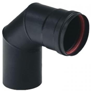 Curva Codo 90° para Canna Fumaria de Estufa de Pellets - 10cm