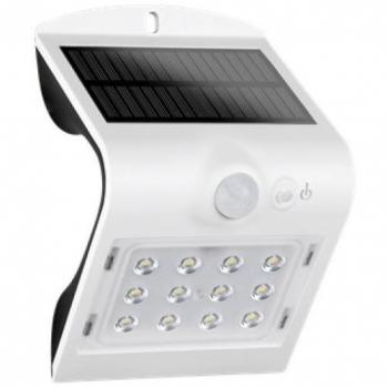 Aplique Led Solar 1,5w con Sensor de Presencia y Crepuscular IP65 F BRIGHT