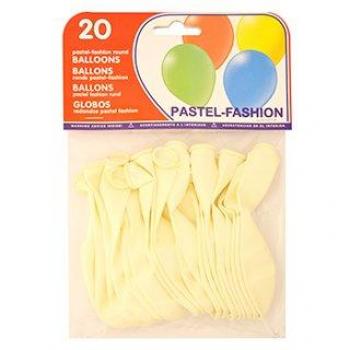 Globos blancos bolsa de 20