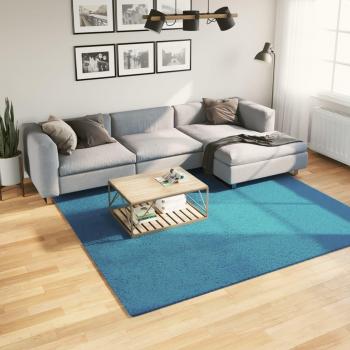 Alfombra corta Oviedo turquesa 240x240 cm