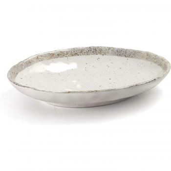 Fuente ovalada de melamina Lacor Earth 22,5x16,4x4 cm libre de BPA
