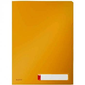 Leitz Cosy 47160019 Carpeta de Proyecto Polipropileno (PP) A4 con 3 Solapas Amarillo
