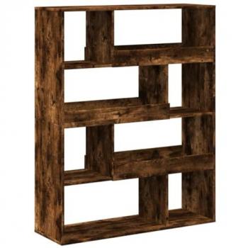 Estantería Librería Roble Humo 100x33x125,5 cm Madera multicapa