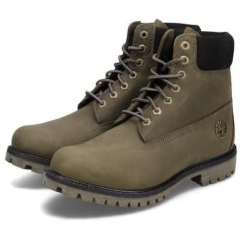Timberland Premium 6-Inch Lace Up Waterproof Boot for Men in Grey, Size: 10.5