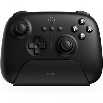 8Bitdo Ultimate Wireless Bluetooth Game Controller with Charging Stand for Nintendo Switch, Android, PC, iOS - Black Digital Gamepad
