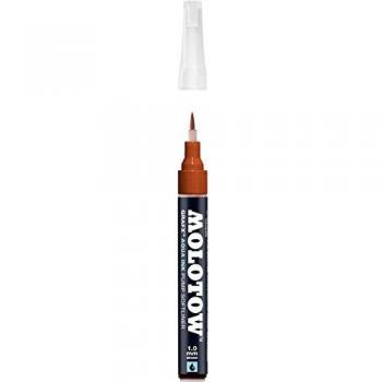 Rotulador Acuarelable Molotow Aqua Pump Softliner 1mm Marrón