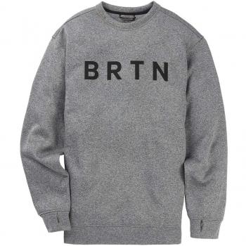 Burton Oak Sudaderas, Hombre, Gray Heather, S
