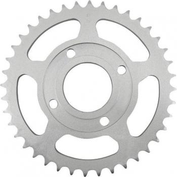Corona de acero estándar AFAM 10214 - Rueda dentada para cadena, diámetro interior 33 dientes, fabricada en acero de alta resistencia, compatible con sistemas de transmisión de motocicletas