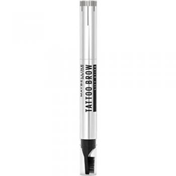 Maybelline New York, Stick de cejas, Efecto laminado, Fórmula en cera, resultado natural, Tattoo Brow Lift Stick, Tono 05 Black Brown