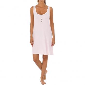 Camisón de tirantes rosa JJBCH0810 para mujer