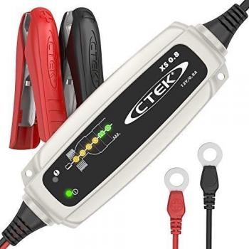 Cargador de Batería Inteligente CTEK XS 0.8 12V/0.8A con Modo de Desulfatación y 6 Etapas