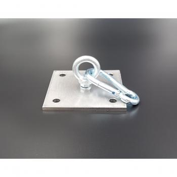 Acero inoxidable soporte para colgar sacos hasta 180 kg Acero de 0,5 cm Techo con tornillos de acero inoxidable & tacos