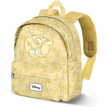 Mochila Preescolar Disney Bambi Karactermania Amarilla con Espalda Acolchada