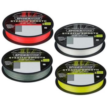 Línea Trenzada Spiderwire Stealth Smooth 8 - 150m, 0.06mm, Color Rojo