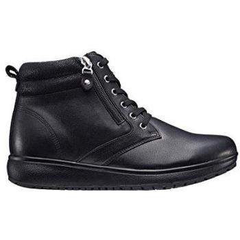 Elegant and Comfortable Women's Ankle Boots - Wilma II Quality Leather and Textile