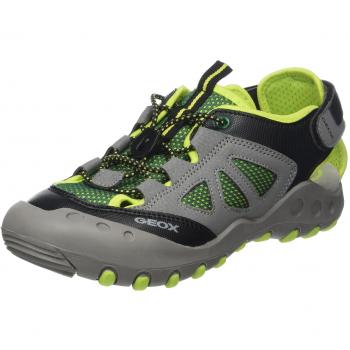 Geox Jr Sandal Kyle B, Sandalias Punta Cerrada para Niños, Gris