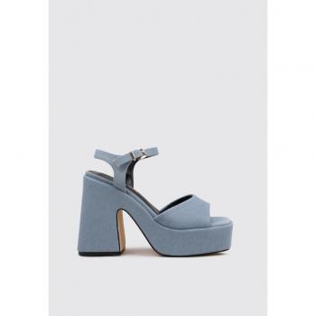 Sandalia de Plataforma para Mujer Limma GHIAIE Denim 41
