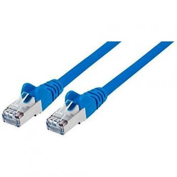 Intellinet PATCHKABEL CAT6A-STECKER/CAT7-ROHKABEL 0,25M Blau