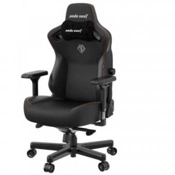 AndaSeat Kaiser 3 Series Premium Gaming Chair XL - Elegant Black Premium PVC Leather